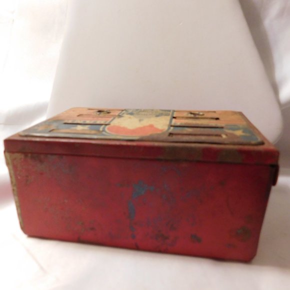 Vintage Marx Toys Budget Bank Stars and Stripes US Capital - Picture 3 of 8